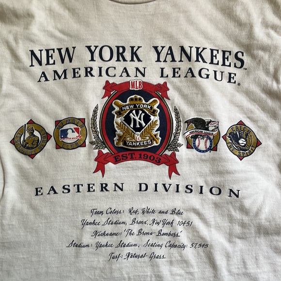 Men’s Vintage New York Yankees Legacy T - Shirt - Picture 3 of 7